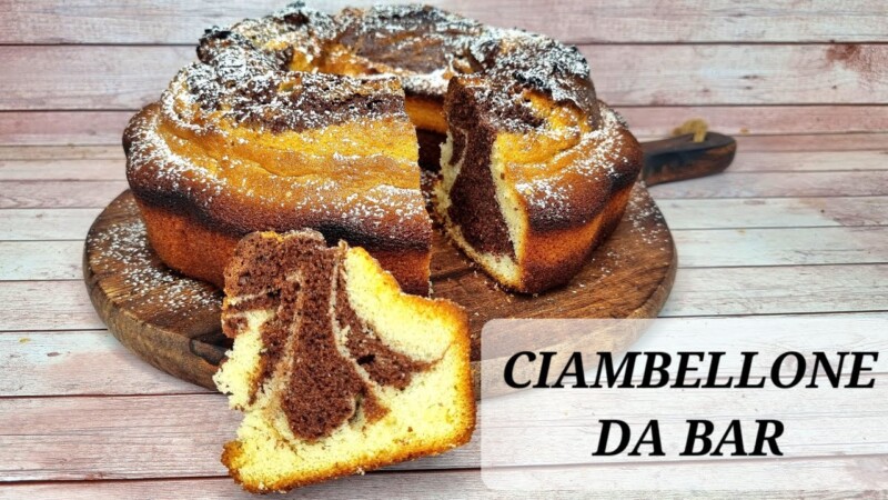Ciambella bicolore con il Bimby