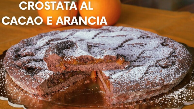 Crostata marmellata di arance e cioccolato