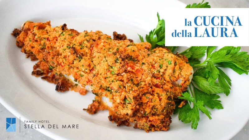 Filetti di gallinella gratinati in padella