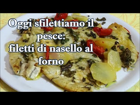 Filetti di nasello al forno