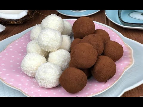 Palline al cocco senza ricotta