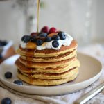 Pancake proteici con proteine in polvere senza farina