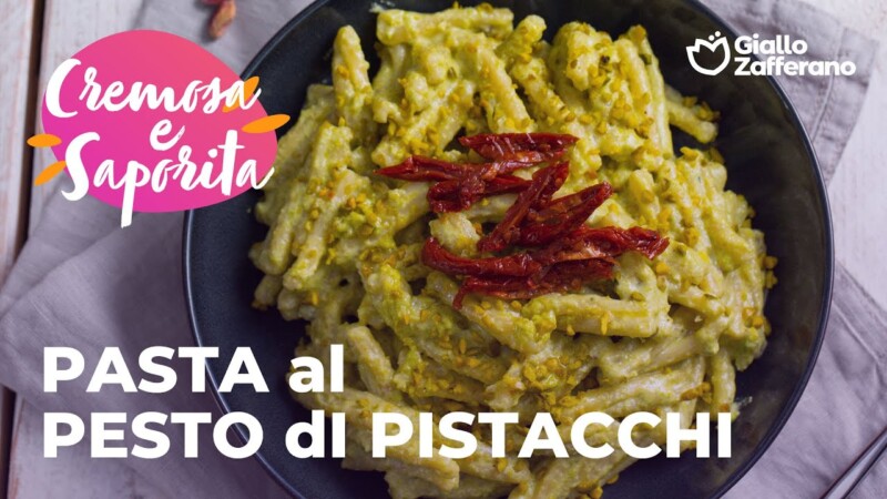 Pasta con Pesto di Pistacchio e Tonno