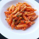 penne-allarrabbiata-con-passata-di-pomodoro