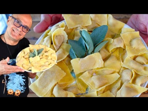 Ravioli con la Zucca e Amaretti