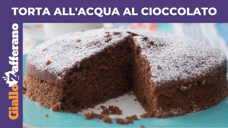 Torta al Cioccolato Senza Latte