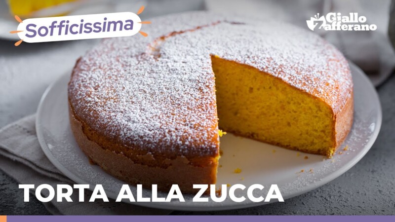 Torta alla zucca e yogurt