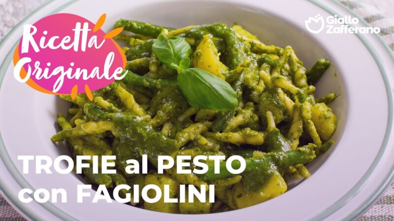 Trofie al Pesto con Fagiolini e Patate